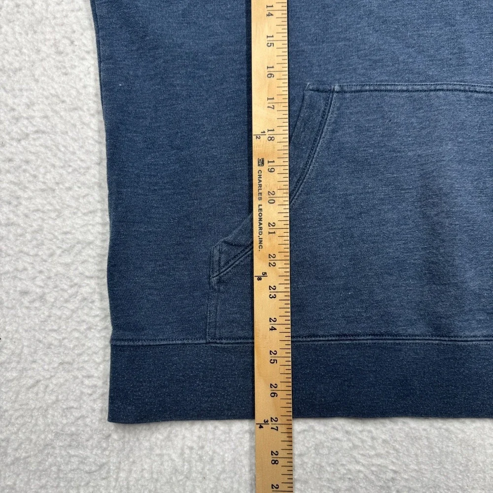 Marmot‎ Graphic Logo Hoodie Sweater Blue Men's Size Large - Picture 7 of 9